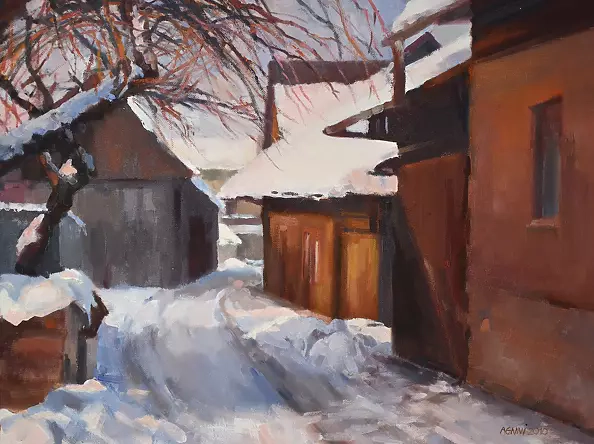 Agnieszka Nizegorodcew - Winter town