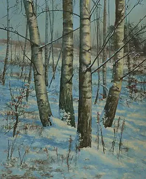 Wojciech Górecki - Winter birch