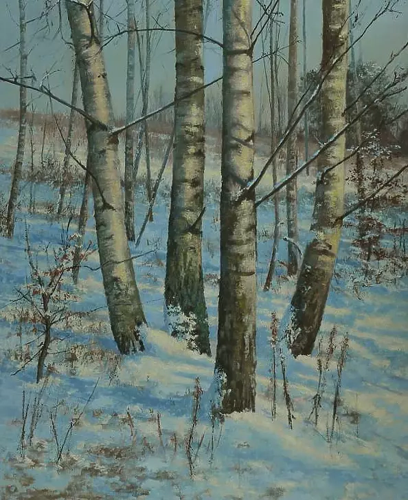 Wojciech Górecki - Winter birch