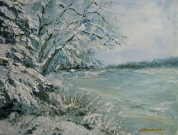 Maria Roszkowska - Winter Lake