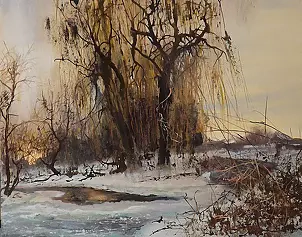 Danil Shurykin - Winter in Roskishne,not far from Lugansk