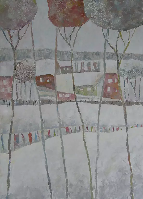 Ewa Tyburcy - winter Landscape
