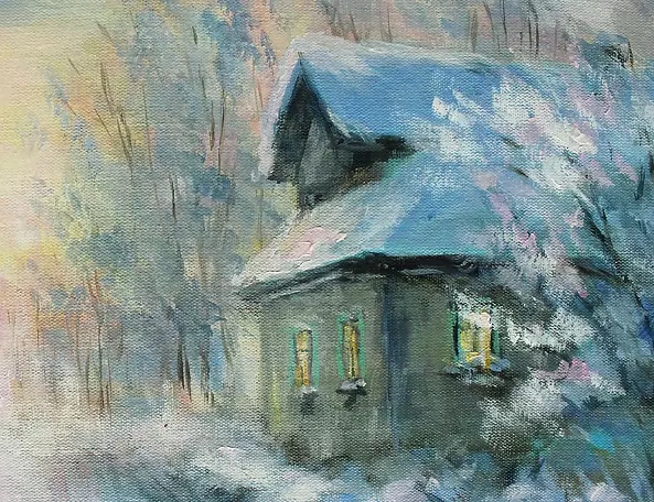 Marina Kozlowska - "Winter morning."