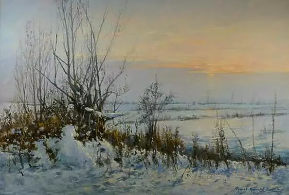 Wojciech Górecki - winter twilight