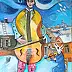 Ryszard Kostempski - "Violoncelliste" par. M. Chagall