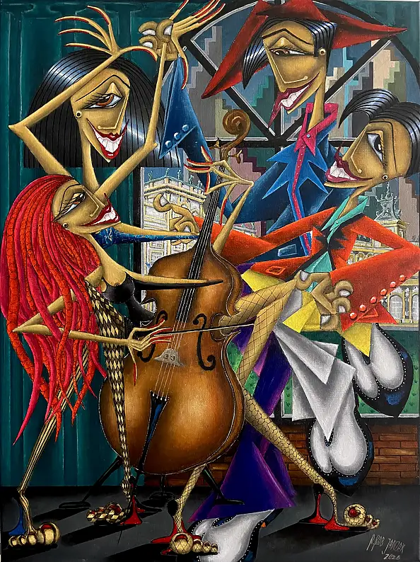Robert Jadczak, , Масляная картина - холст, 60 x 80