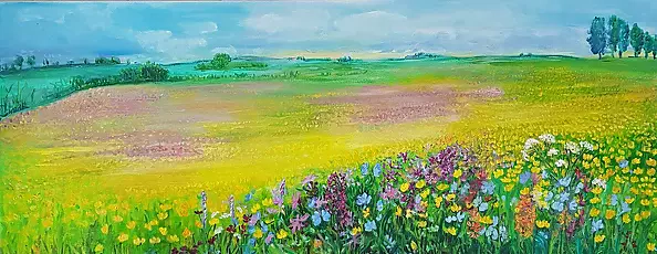 Jadwiga Rudnicka - Spring meadow