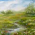 Maria Roszkowska - spring meadow