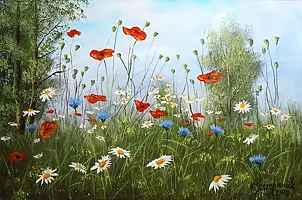 Marek Szczepaniak - Wiosenna łąka