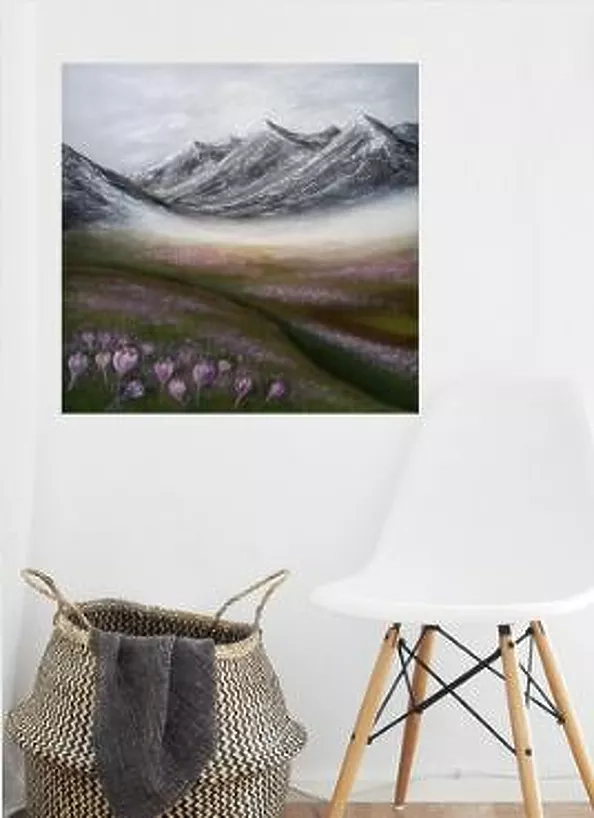 Maria Bronisz - Spring mountain crocuses