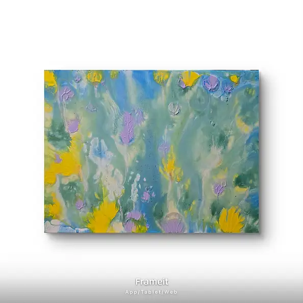 Ewa Mościszko, Wiosenne zauroczenie, Obraz akrylowy - płótno, 60 x 40
