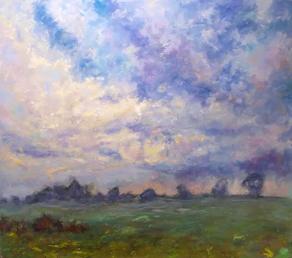 Marcin Stępniowski - "Wiosenny deszcz, nadchodzi burza"