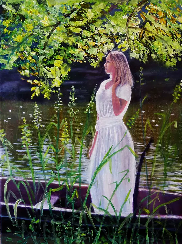 Anna Maria Modrzejewska - Wiosenny pranek