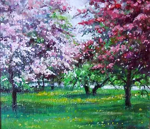 Zbigniew Starczewski - Spring orchard