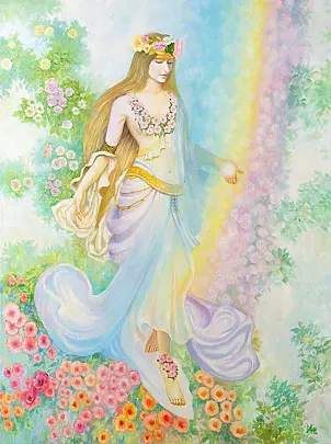 Aleksandr Ivanov - Spring - Goddess Iris