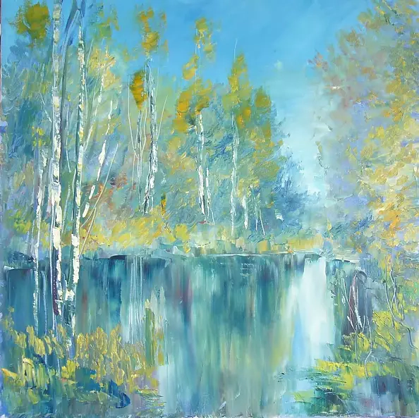 Kazimierz Komarnicki - Spring Birches