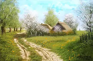 Marek Szczepaniak - Spring in the countryside