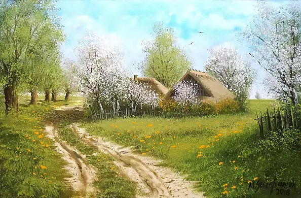 Marek Szczepaniak - Spring in the countryside