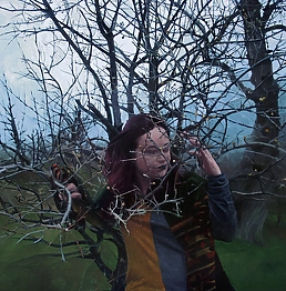 Maria Danielak - Spring by the Vistula River