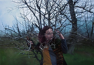 Maria Danielak - Spring by the Vistula River