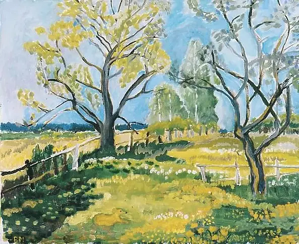 Barbara Michałowska - Spring in Sokól