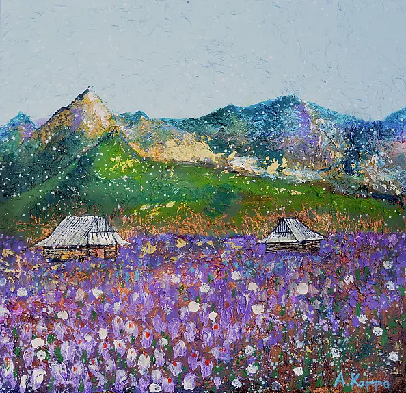 Alicja Kappa - Spring in the valley, from the series: "Tatra Mountains",