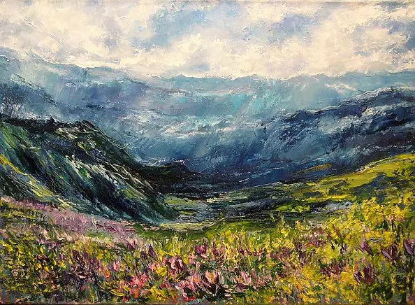 Kazimierz Komarnicki - Wiosna w górach