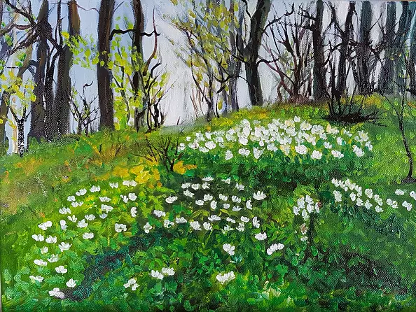 Jadwiga Rudnicka - Spring in the forest