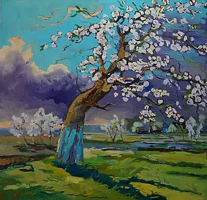 Daniel Gromacki - Spring in the orchard.