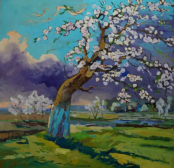 Daniel Gromacki - Spring in the orchard.