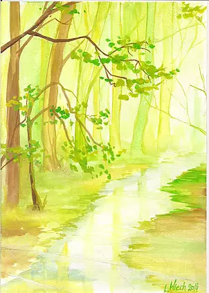 LUCYNA Wiech - Spring in green