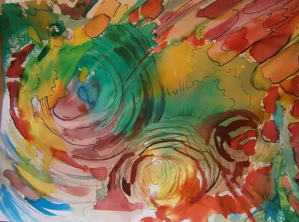 Anna Borcz - Lumières tourbillonnantes