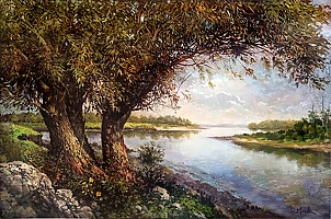 Piotr Mruk - The Vistula near Zakroczym.