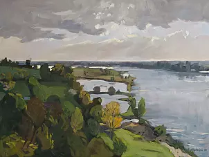 Krzysztof Michalski - Wisła w Męćmierzu