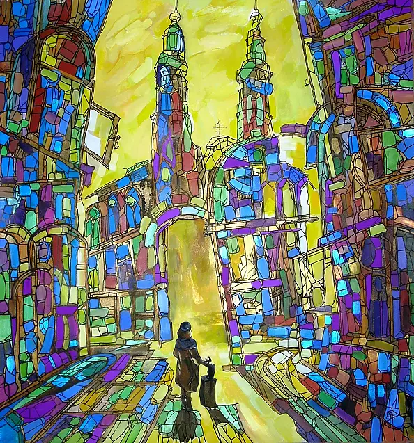 Sonia Pajgert - "Witrażowy morning"