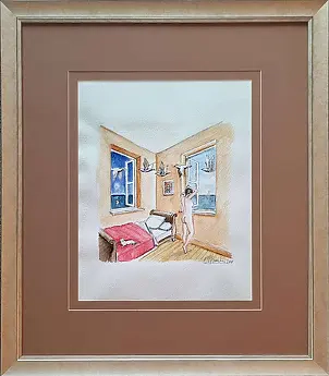 Rafał Olbiński - Visit, 2018