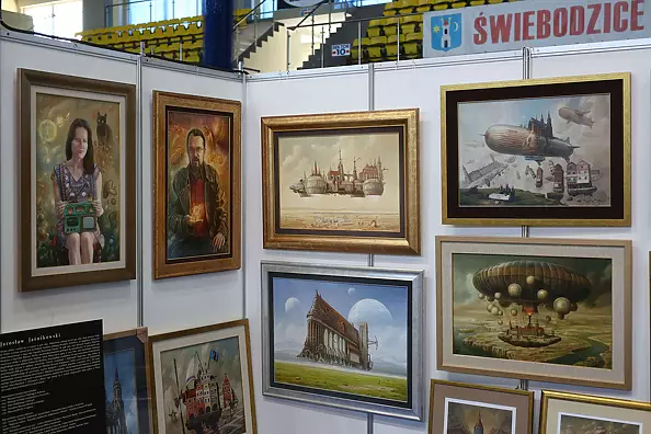 Jarosław Jaśnikowski - Lord of the desert - oil painting