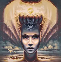 Paweł Sadowski, Die Leistung, Ölbild - Leinwand, 50 x 60