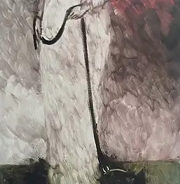 Barbara Dybala, Собственность, Масляная картина - холст, 40 x 120