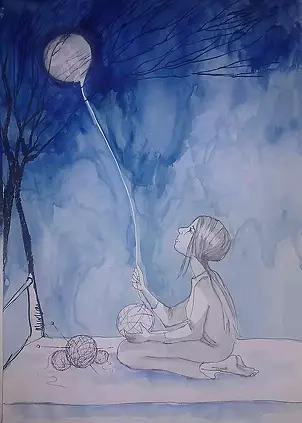 Adriana Laube - yarn from the moon