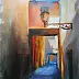 Renata Rychlik - Italian street with lanterns