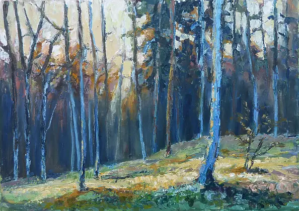 Mariusz Iljasiuk - Inner forest - XXIII - The beginning of autumn