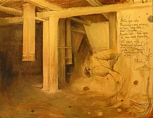 Dominik Woźniak - Wnętrze młyna