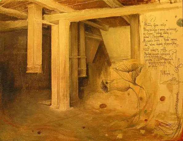 Dominik Woźniak - Wnętrze młyna