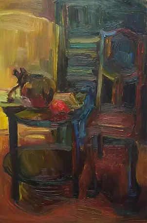 Wioleta Przybysz - Wnętrze pokoju