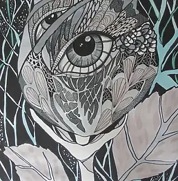 Małgorzata Rzempowska-Skóra, рассекать, Інші - папір, 29 x 42