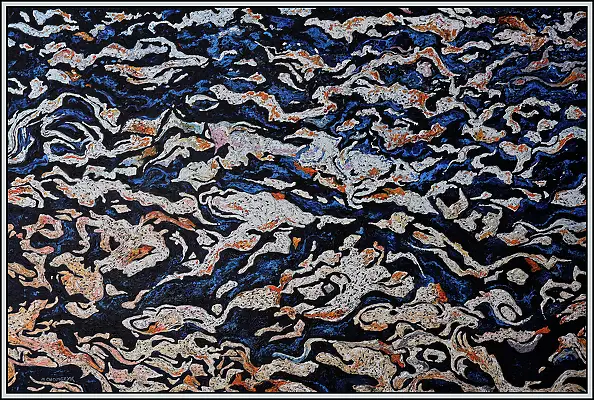 Marek Chomczyk, Woda, Obraz akrylowy - płótno, 180 x 120