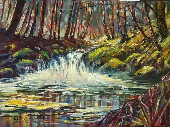 Dominika Kruk - Zięba - chute d'eau