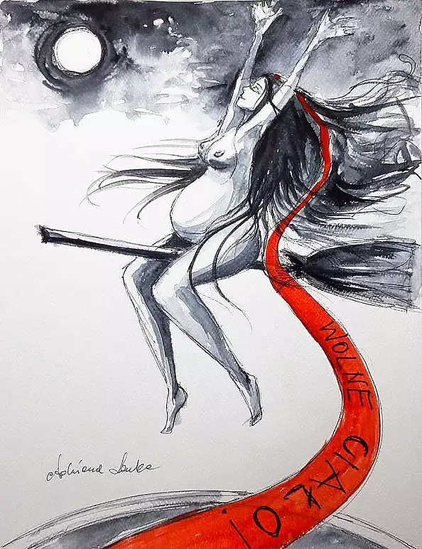 Adriana Laube - "Free body!"