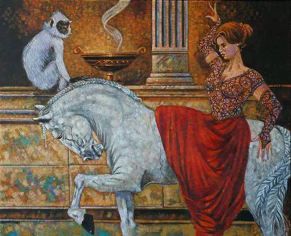 Maciej Urbaniak - equestrian vaulting